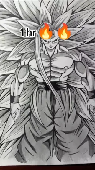 COMO DESENHAR GOKU SUPER SAYAJIN 3 Descubra O Mundo Do Entretenimento