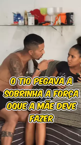 Tio comendo sobrinha a força