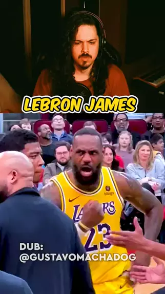 gustavomachadog Gustavomachadog Audio original criado por gustavomachadog. Lebron James BOLADO com o soco do Dillon Brooks LeBronJames NBA basquete dublagem Lakers