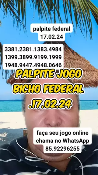 palpite pra federal