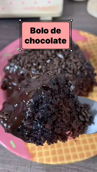 Explicação dobolo de chocolate molhadinho e fofinh ...| Kwai