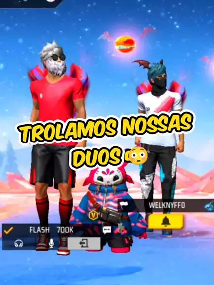 TROLAMOS NOSSAS DUOS NO FREEFIRE 😳#kwaicriador #s ...| Kwai