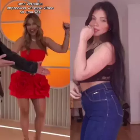meninas dançando de calcinha