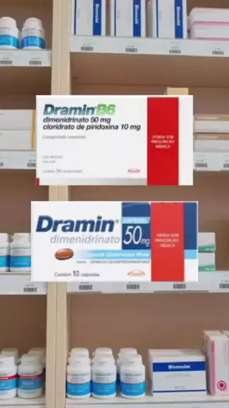 dramin comprimido vermelho