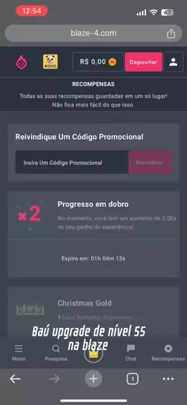 Qual é o código promocional da Blaze Apostas?