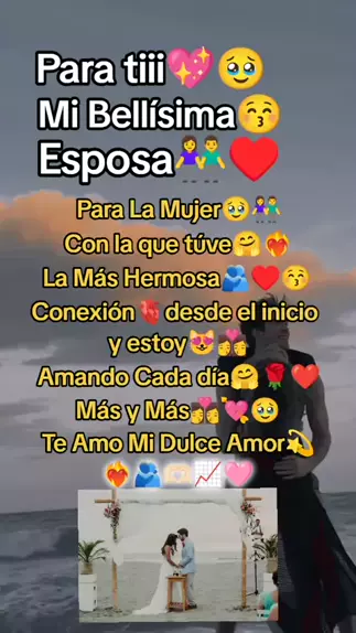 te amo mi hermosa