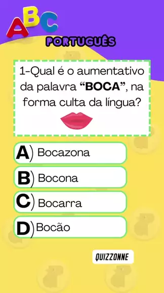 qual o aumentativo culto da palavra boca:português
