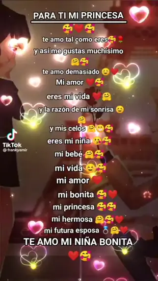 te amo mi hermosa