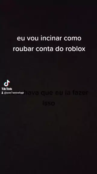 como hackear contas no roblox