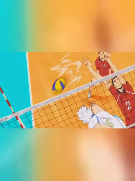 Bermain Bola Voli ala Haikyuu!